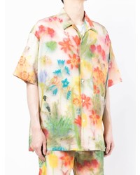 Destin All Over Floral Print Shirt