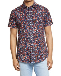 Rodd & Gunn Darfield Sports Fit Floral Short Sleeve Button Up Shirt