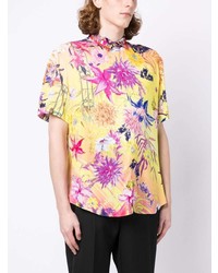 Camilla Floral Print Short Sleeve Shirt