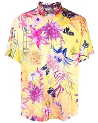 Camilla Floral Print Short Sleeve Shirt
