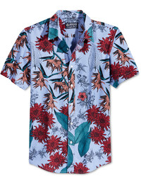 American Rag Floral Print Short Sleeve Shirt Only At Macys