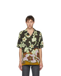 Multi colored Floral Short Sleeve Shirts for Men | Lookastic