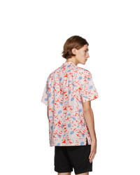 Bather Orange Flowers Camp Shirt