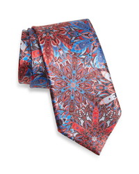 Ermenegildo Zegna Quindici Floral Paisley Silk Tie