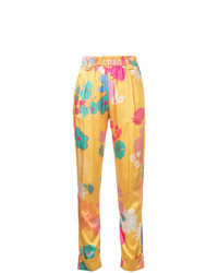 Multi colored Floral Skinny Pants