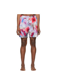 Multi colored Floral Swim Shorts