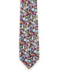 Topman Multicoloured Floral Print Tie