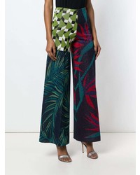 Circus Hotel Flared Floral Trousers
