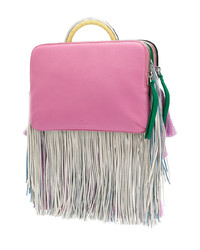 The Volon Tassel And Fringe Detail Clutch