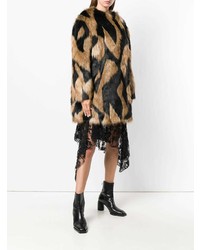Givenchy Spotted Furry Coat