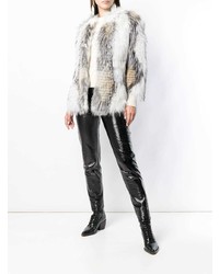 Yves Salomon Fur Midi Coat