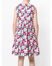 La Doublej Geometric Print Dress
