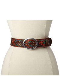 Lucky Brand Multi Color Leather Belt