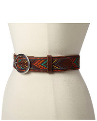 Lucky Brand Multi Color Leather Belt 59 6pm Lookastic