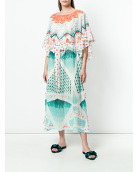 Temperley London Cote Sunshade Kaftan Dress