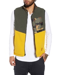 Herschel Supply Co. Colorblock Fleece Vest