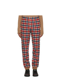 Multi colored Gingham Chinos