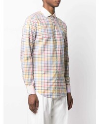 Etro Check Pattern Long Sleeve Shirt