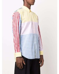 Comme Des Garcons SHIRT Comme Des Garons Shirt Patchwork Detail Cotton Shirt