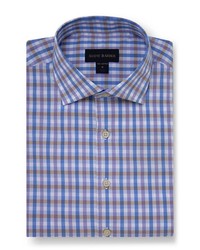 Scott Barber Gingham Plaid Cotton Button Up Shirt