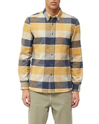 French Connection Sequoia Check Cotton Button Up Shirt