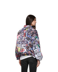 99% Is Multicolor Collage Jacket