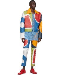 Charles Jeffrey Loverboy Multicolor Faux  Jacket