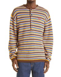 Loewe Stripe Anagram Wool Sweater