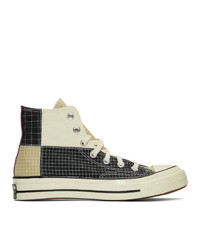 Converse Black And Grey Chuck 70 Hi Sneakers
