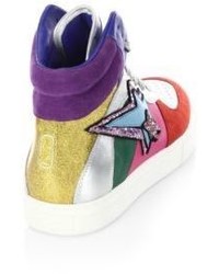 Marc Jacobs Eclipse Colorblock High Top Sneakers