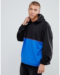 ASOS DESIGN Asos Oversized Polytricot Hoodie With Colour Blocking