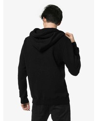 Alanui Knitted Patch Pocket Hooded Sweater