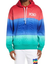 Polo Ralph Lauren Ombre Stripe Logo Hoodie