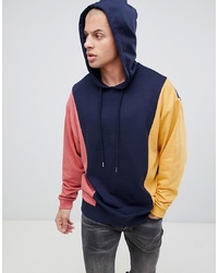 ASOS DESIGN Oversized Hoodie With Colour Blocking