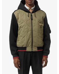 Burberry Quilted Hooded Jacket