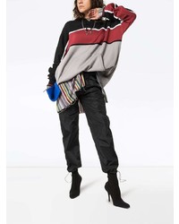 Y/Project Y Project Oversized Colour Block Hoodie