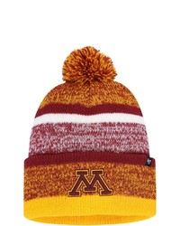 '47 Maroon Minnesota Golden Gophers Northward Cuffed Knit Hat With Pom At Nordstrom