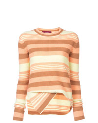 Sies Marjan Asymmetric Striped Sweater