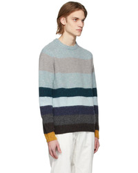 Paul Smith Blue Colorblock Sweater