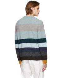 Paul Smith Blue Colorblock Sweater