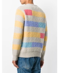 Howlin' Colour Contrast Striped Sweater