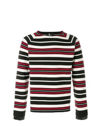 MONCLER GRENOBLE Contrast Stripe Sweater