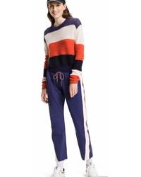 Tommy Hilfiger Cropped Striped Sweater