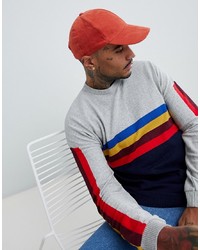 ASOS DESIGN Knitted Jumper With Chest And Sleeve Stripes