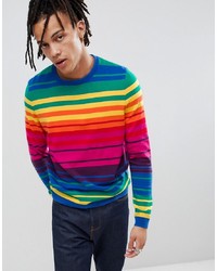 ASOS DESIGN Knitted Stripe Jumper