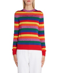 Moncler Metallic Stripe Sweater