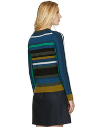 Kenzo Multicolor Broken Stripes Sweater