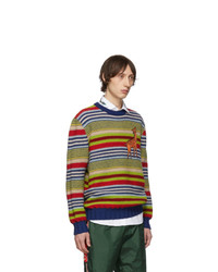 Gucci Multicolor Deer Sweater