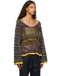 Vitelli Multicolor Layered Sweater