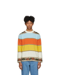 Linder Multicolor Merino Karik Stripe Sweater